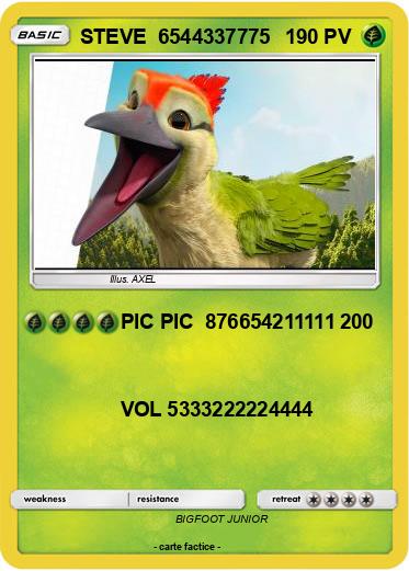 Pokemon STEVE  6544337775