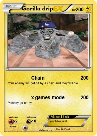 Pokemon Gorilla drip
