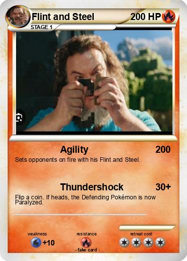 Pokemon Flint and Steel