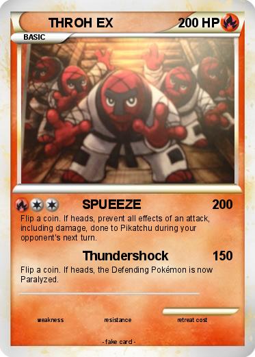 Pokemon THROH EX