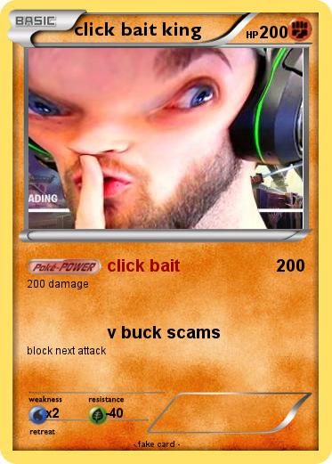 Pokemon click bait king