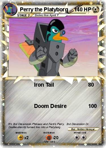Pokemon Perry the Platyborg