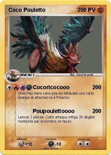 Pokemon Coco Pouletto