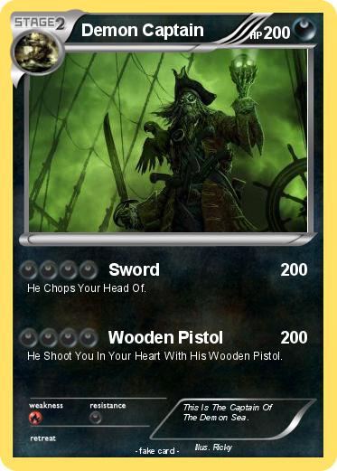 Pokemon Demon Captain