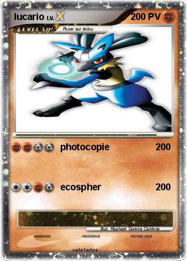 Pokemon lucario