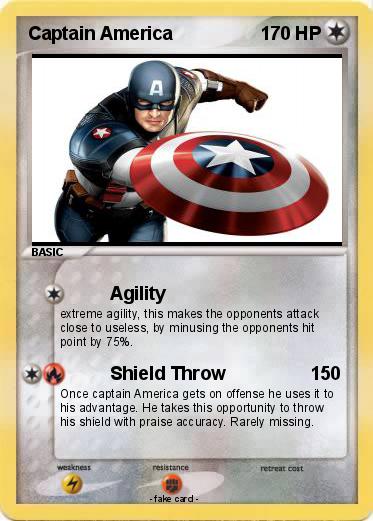 Pokemon Captain America