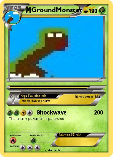 Pokemon GroundMonster