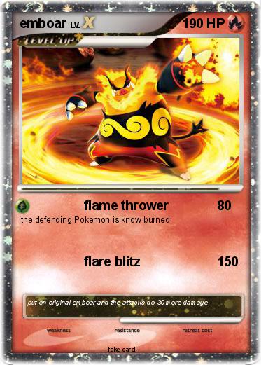 Pokemon emboar