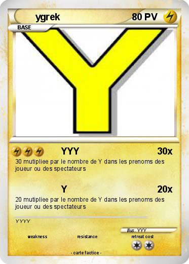 Pokemon ygrek