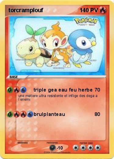 Pokemon torcramplouf