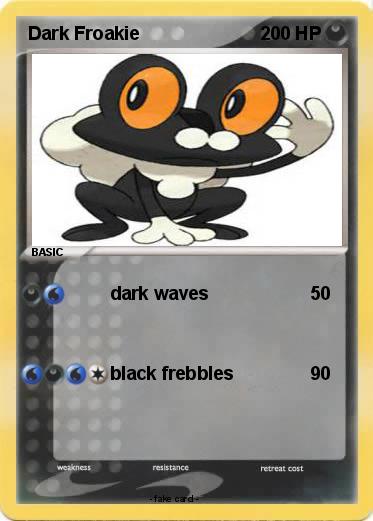 Pokemon Dark Froakie
