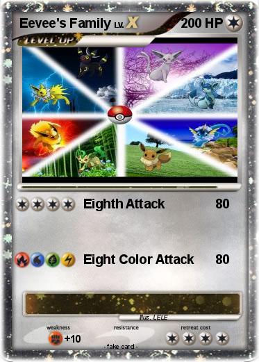 Pokemon Eevee's Family