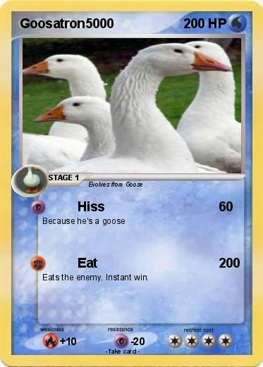 Pokemon Goosatron5000