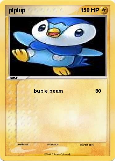 Pokemon piplup
