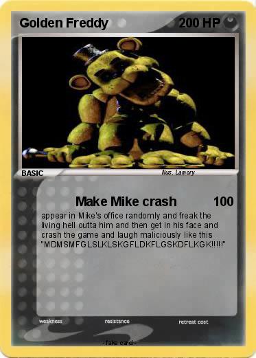 Pokemon Golden Freddy