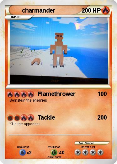 Pokemon charmander
