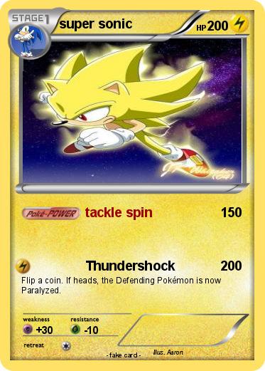 Pokemon super sonic