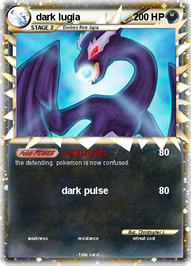 Pokemon dark lugia
