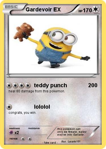 Pokemon Gardevoir EX