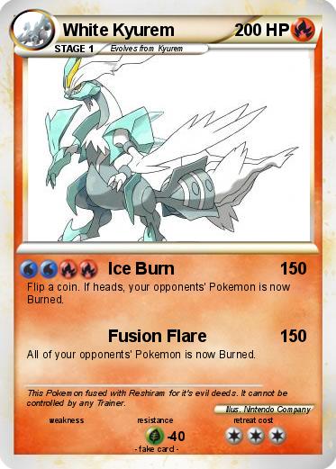 Pokemon White Kyurem