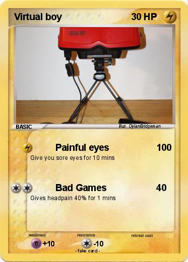 Pokemon Virtual boy
