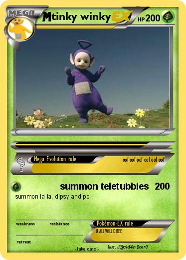 Pokemon tinky winky