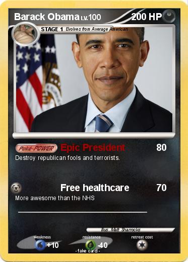 Pokemon Barack Obama