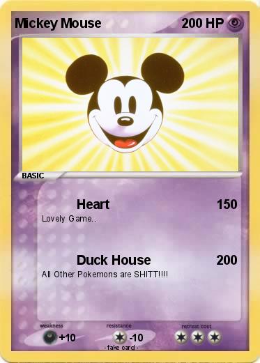 Pokemon Mickey Mouse