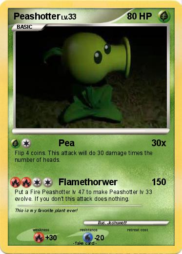 Pokemon Peashotter