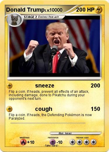 Pokemon Donald Trump
