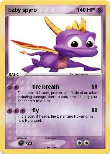 Pokemon baby spyro