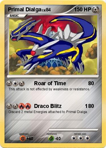Pokemon Primal Dialga