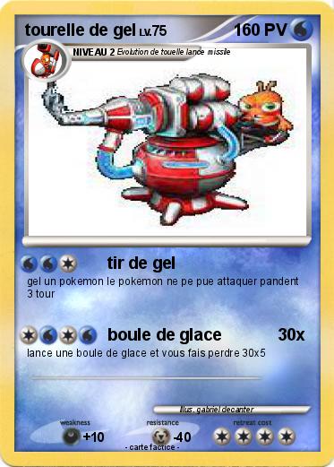 Pokemon tourelle de gel