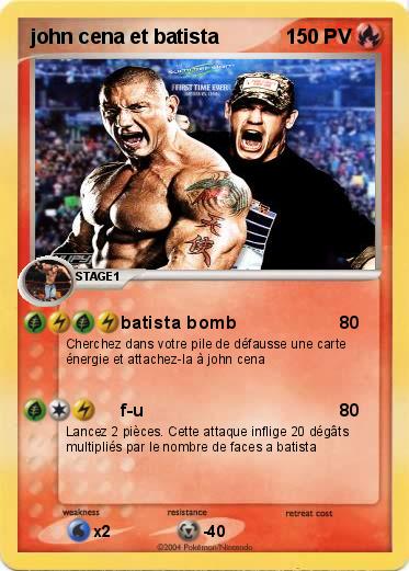 Pokemon john cena et batista