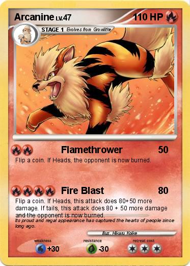 Pokemon Arcanine