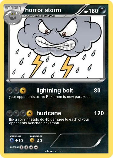 Pokemon horror storm