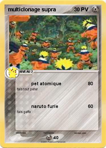 Pokemon multiclonage supra