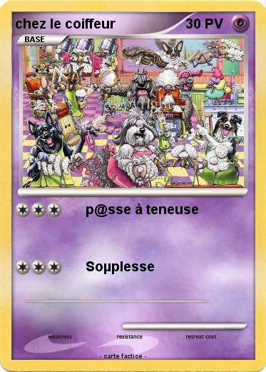 Pokemon chez le coiffeur