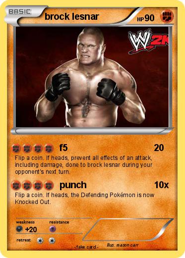 Pokemon brock lesnar