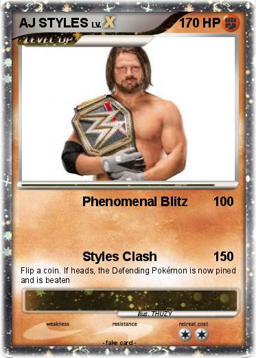 Pokemon AJ STYLES