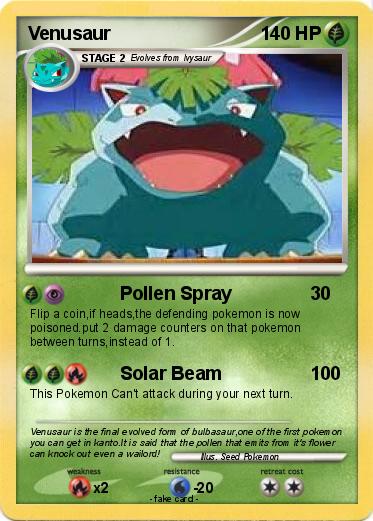Pokemon Venusaur