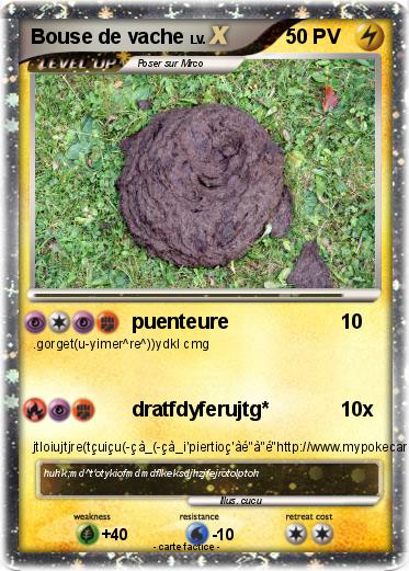 Pokemon Bouse de vache