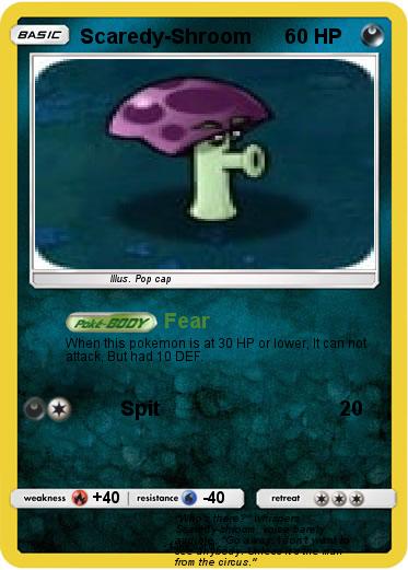 Pokemon Scaredy-Shroom