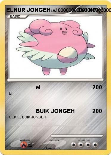 Pokemon ELNUR JONGEH