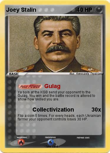 Pokemon Joey Stalin