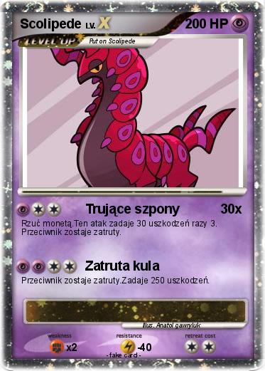 Pokemon Scolipede
