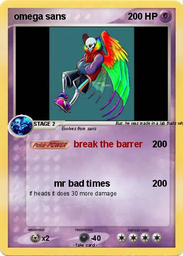 Pokemon omega sans
