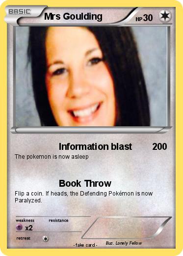 Pokemon Mrs Goulding