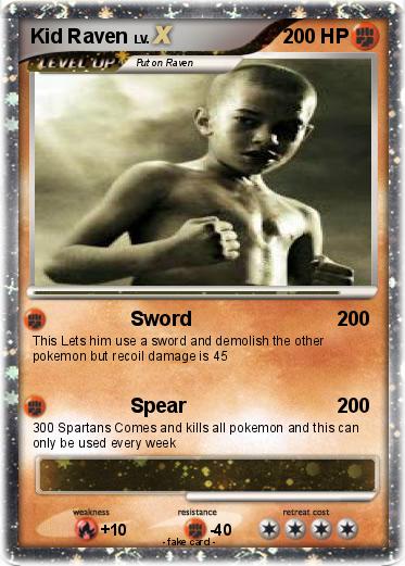 Pokemon Kid Raven