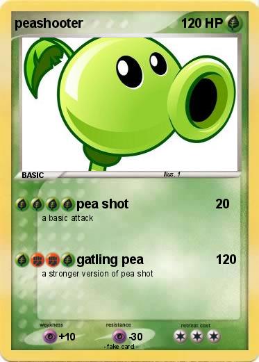 Pokemon peashooter